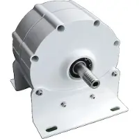 OEM Generador eólico, 2000W, alta eficiencia a bajas velocidades, estructura de aluminio duradera. Incluye base. 2000W, 24V
