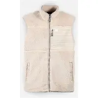 Oxbow - Storm Sherpa Fleece - Chaleco de forro polar size M, beige