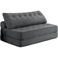 OEM Sofá cama, diseño moderno, cómodo respaldo, color gris