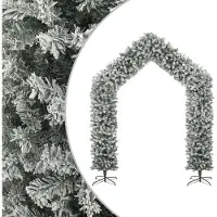The Living Store Guirnalda navideña "", con efecto de nieve, 270 cm