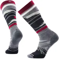 Smartwool - Ski Full Cushion Midnight Ski Pattern OTC - Calcetines de esquí size 42-45, gris