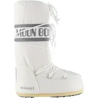 Moon Boot para mujer. 80D1400440 Botas Icon Nylon blanco (39/41), Plano, Ninguno, Casual, Nieve, outlet 2026.