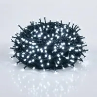 Spetebo 3.12 Guirnalda de luces navideñas de 180 LED - (blanco) frío