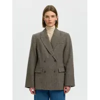 Selected Blazer 'SLWReeda' marrón moteado