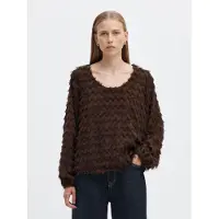 Selected Blusa 'SLWMYLA' marrón