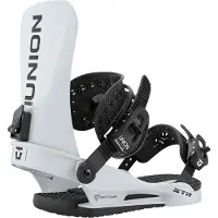 Union - Fijaciones snowboard - STR Grey de Aluminio - Talla 41-43 - Gris
