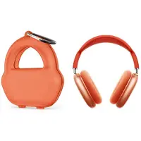 Lux-Case Estuche portátil único para los Airpods Max - Rojo