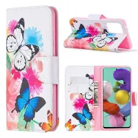Lux-Case Funda abatible Wonderland Samsung Galaxy A52 5G - Dos Mariposas