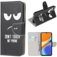 Lux-Case Funda abatible Wonderland Xiaomi Redmi 9C - No Toques Mi Teléfono