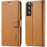 Lux-Case Funda abatible LC.IMEEKE Samsung Galaxy S21 Plus 5G - Marrón Claro