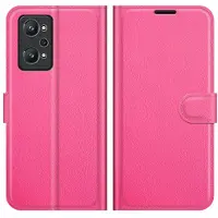 Lux-Case Funda abatible clásica Realme GT2 / GT Neo2 - Rosa