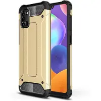 Lux-Case Funda Armour Guard - Samsung Galaxy A31 - Oro