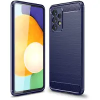 Lux-Case Funda Carbon Flex - Samsung Galaxy A53 5G - Azul