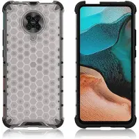 Lux-Case Funda Bofink Honeycomb Xiaomi Redmi K30 Pro / Poco F2 - Blanca