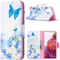 Lux-Case Funda abatible Wonderland Samsung Galaxy S20 FE 5G / S20 FE - Mariposa Y Flores