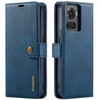Lux-Case DG.MING Funda billetera 2 en 1 OnePlus 10R / Ace - Azul