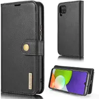 Lux-Case Funda 2 en 1 DG.MING para Samsung Galaxy A22 4G - Negro