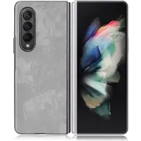 Lux-Case Funda Croco - Samsung Galaxy Z Fold3 5G - Gris
