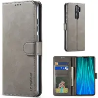 Lux-Case Funda Flip LC.IMEEKE Xiaomi Redmi Note 8 Pro - Gris