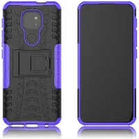 Lux-Case Funda Offroad - Motorola Moto G9 Play - Morado