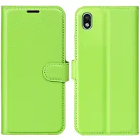 Lux-Case Funda flip clásica Sony Xperia Ace III - Verde