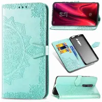 Lux-Case Funda Mandala Xiaomi Redmi K20 Pro Flip - Cian