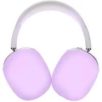 Lux-Case Funda de silicona Airpods Max - Rosa Luminoso