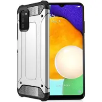 Lux-Case Funda Armour Guard - Samsung Galaxy A03s - Blanco