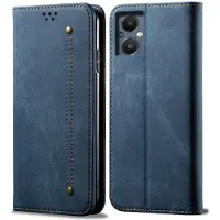 Lux-Case Funda vaquera OnePlus Nord N20 5G Flip - Azul