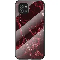 Lux-Case Funda Fantasy Marble Samsung Galaxy A03 - Blood Red Marble