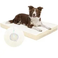 Merkloos Cama ortopédica para perros de gran tamaño, impermeable