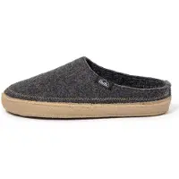 Nuvola. Zapatillas de casa 'Zueco Terra' gris oscuro