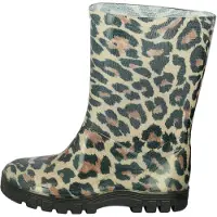 Beck Botas de lluvia beige / pueblo / negro