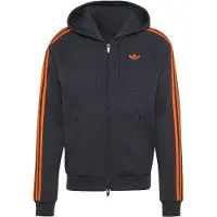Adidas Originals Sudadera con cremallera 'Adicolor' antracita / mandarina