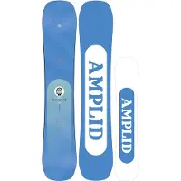 Amplid - Snowboards - Memory Stick 2027 de Madera - Talla 148 cm - Azul