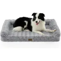 Merkloos Cama ortopédica para perros con funda impermeable