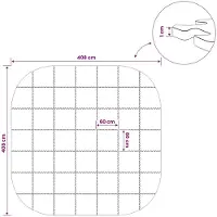 vidaXL : Alfombrilla protectora para piscinas, 49 unidades, diámetro 408 cm, redonda, de espuma EVA, color