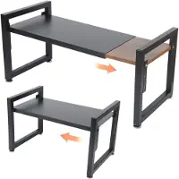 Merkloos Estante de cocina extraíble - Ajustable y apilable - Color