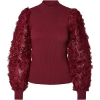 Y.A.S Yasrunella Cuello Alto Jersey De Punto - Talla XL