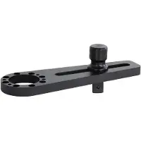 Gedore Brazo de reacción para bomba Lösomat, forma L, compatible con DVV60-80, conexión de 1.1/2" RL-DVV60-80