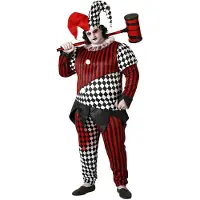 Atosa Disfraz De Hombre Harlequin Halloween