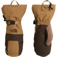 The North Face - Guantes de esquí - Montana Mitt Utility Brown Dark Chesnut - Talla L - Marrón