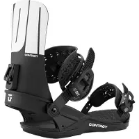 Union - Fijaciones snowboard - Contact Black de Aluminio - Talla 41-43 - Negro