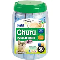 Inaba Churu Nourish Appetite Motivator Pollo y Atún - 50 unidades