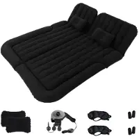 Merkloos Omgoods - Colchones inflables para automóviles con 2 almohadas y bomba, ideales para SUVs