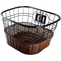 Krayton Cesta C56-tb-10k Steel Rattan 35 X 28.5 X 22 Cm