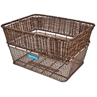 BRN Cesta Delantera Roma Dark Wicker