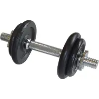 Schildkröt Fitness - Short Dumbbell Set size 10 kg, negro
