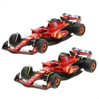 Bburago Maqueta De Coche 78510 F1 2024 Ferrari Sf-24 Sainz &amp; Leclerc 1:43 2 Unidades
