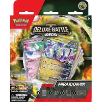 Pokemon Trading Card Game Cartas Coleccionables Miraidon/koraidon Ex Deluxe Battle Deck